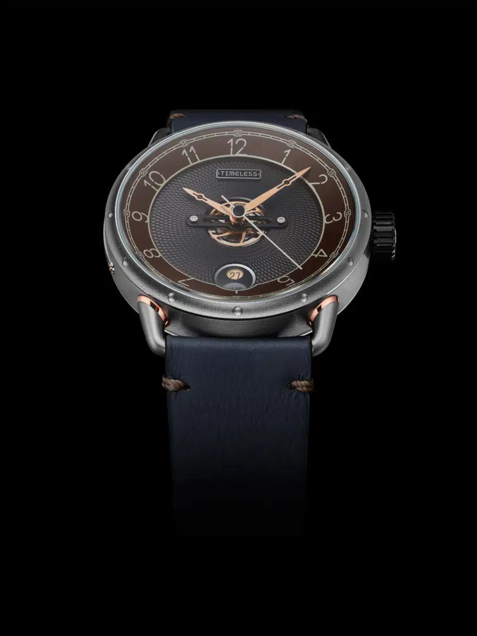 Timeless HMS 003 BR-A-BL Brown Automatic Watch