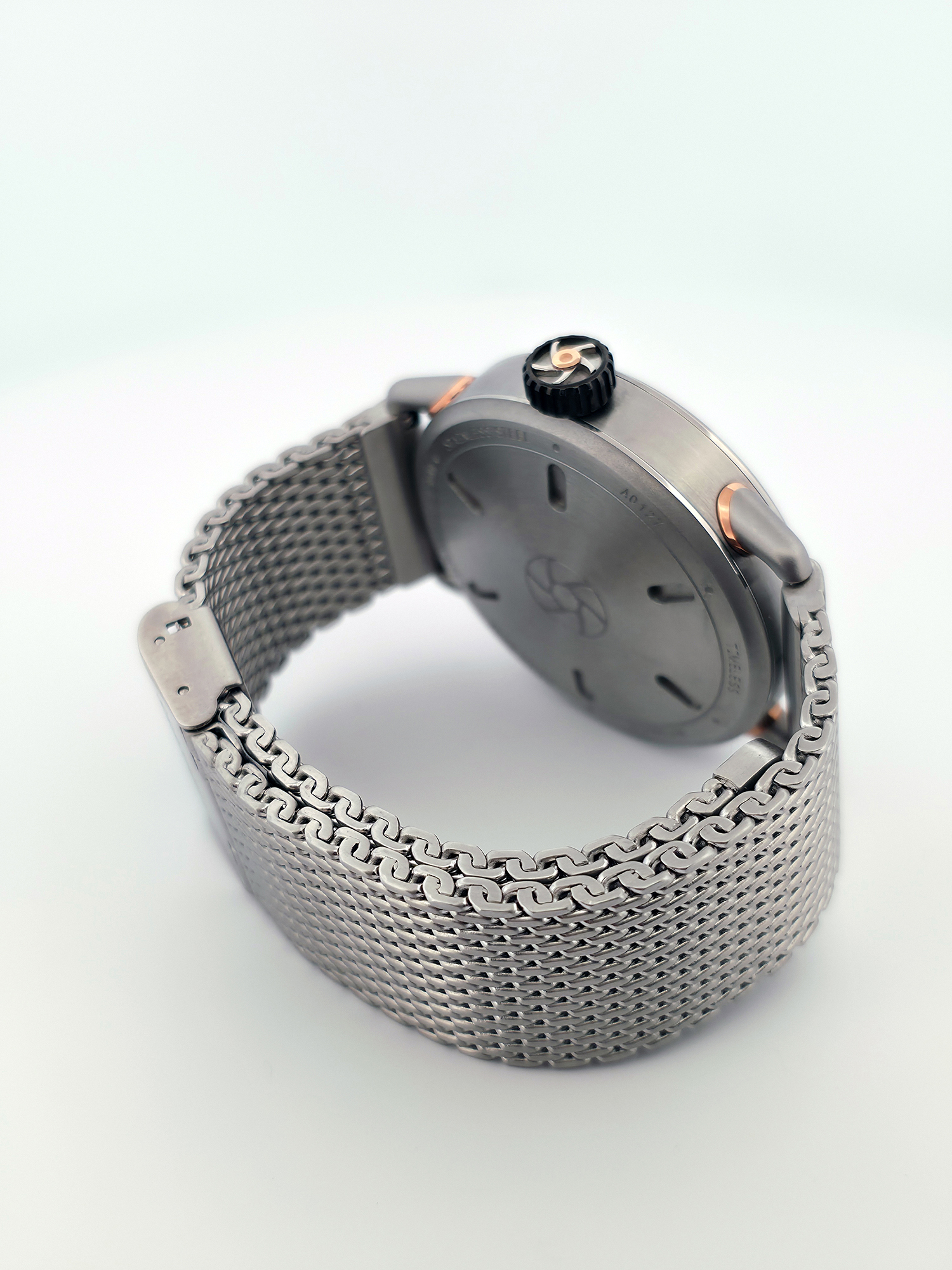 Timeless Grey FineMesh Bracelet for HMS Watches