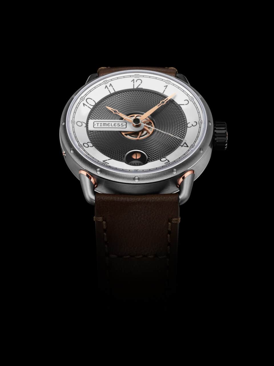 Timeless HMS 001 White and Anthracite Dial