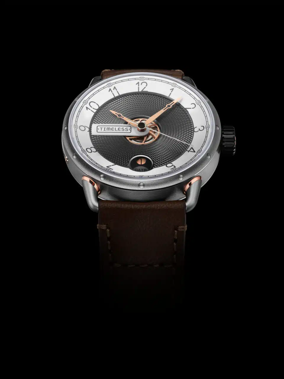 Timeless HMS 001 White and Anthracite Dial