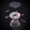 Timeless HMS 003 WH-G-BR Automatic Gold Watch